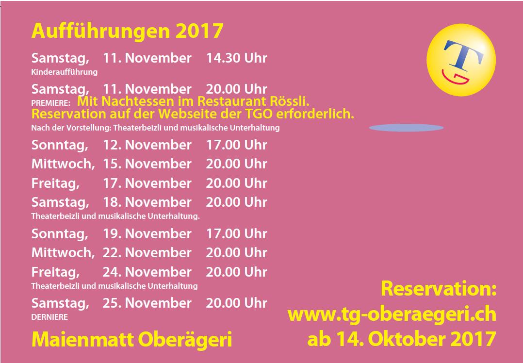 Informationen zum Stück 2017